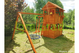 Детская площадка IgraGrad Клубный домик 2 с рукоходом