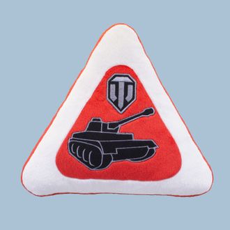 Декоративная подушка-автознак WoT