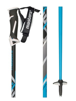Палки горнолыжные MASTERS Elite blue 120см