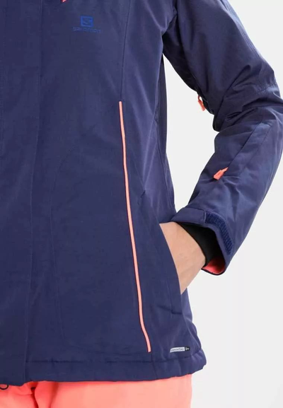 Куртка горнолыжная женская SALOMON Fantasy JKT синяя