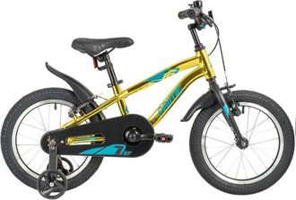 Детский велосипед Novatrack Prime 16 New золотой
