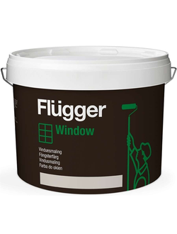 Краска полуглянцевая Flugger Window paint (Window Aqua)