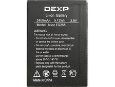 Аккумулятор (АКБ) для DEXP ES255 - 2400mAh