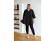 Женская одежда - Женская удлиненная стильная блузка арт. 625 (Цвет черный) Размеры 54-72