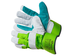 Зимние спилковые перчатки с накладкой и микроволокнистым утеплителем Docker Zima 11(XXL)