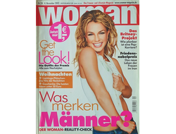 Woman Germany Magazine November 2003 Britney Spears Cover Женские иностранные журналы, Intpressshop