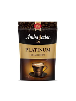 Кофе растворимый Ambassador Platinum 150 г