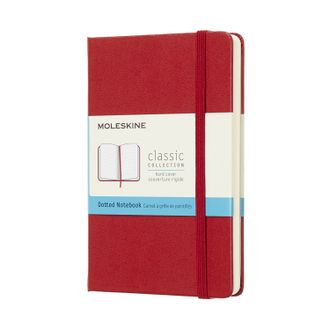 Записная книжка &quot;Classic&quot; (в точку), Pocket, красная