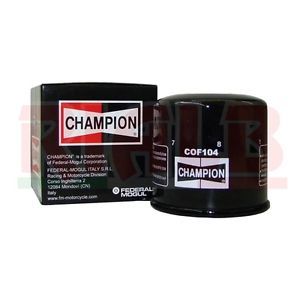 Масляный фильтр Champion COF104 (HF204) для Yamaha Grizzly 350/400/450/550/660/700, Kodiak 450/700/ STELS ATV 600GT/700D/700GT/800D/800GT/ Kawasaki Brute Force 650/750/ Arctic Cat 600/650/ Suzuki/ Honda/ Triumph/ MV Agusta/ Mercury/ Mariner