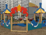 Песочницы и песочные дворики для детей