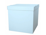 Коробка для воздушных шаров, Голубой, 60*60*60 см, 1 шт.