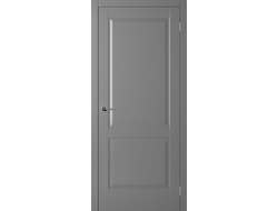 Межкомнатная дверь "НОВА-3" АНТРАЦИТ (глухая) С ВРЕЗКОЙ ПОД ЗАЩЕЛКУ 96