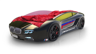 Кровать-машинка 3D "Road" BMW CAR (160х80) Пластик Gebau (Бельгия) + 200 бонусов