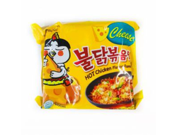 Лапша тм Samyang » Лапша острая со вкусом курицы и  сыра (Южная Корея)