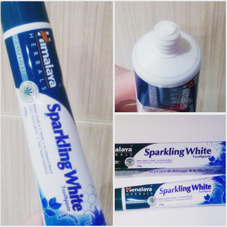 Зубная паста отбеливающая "Sparkly White" Himalaya Herbals, 75 гр