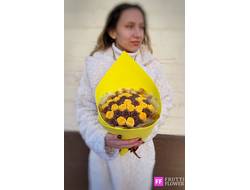 Купить букет из шоколадных роз №3 в Ростове-на-Дону | FRUTTI FLOWER