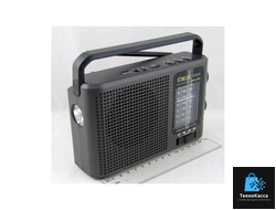 Радиоприемник CMiK MK-411BT + фонарь, черный