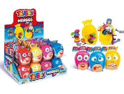 TOYBOX HEROOS яйцо с разноцветными драже и игрушкой 10гр (24)
