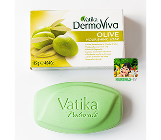 Питательное мыло с Оливой Vatika Dermoviva Olive Soap, 115 гр
