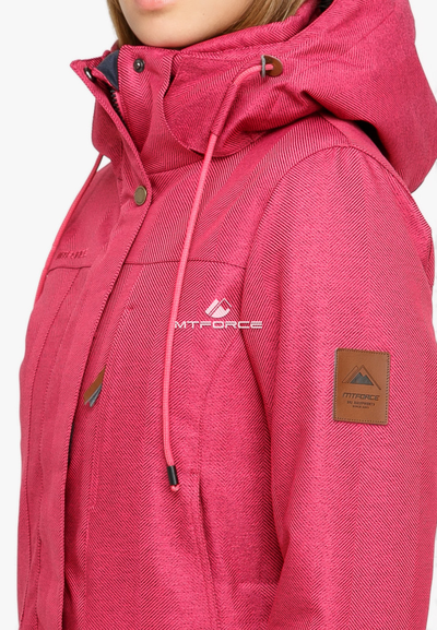 Куртка-парка женская MTForce 18113 малиновый