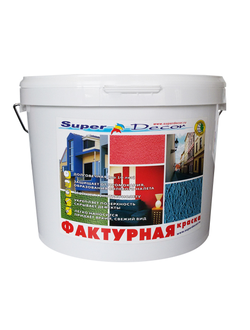 Фактура (ВД-АК-104) - структурная краска для фасадных и интерьерных работ