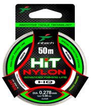 Леска INTECH HIT Nylon 150м, 0,203мм (тест 3,05кг) Япония