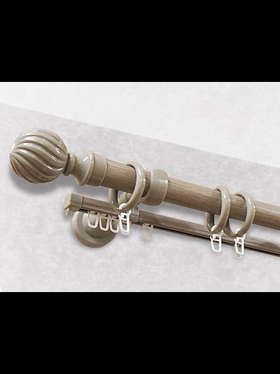 Карнизы двухуровневые под дерево в сборе. Все цвета в наличии на складе в Воронеже