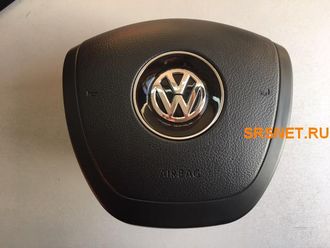 Восстановление подушки безопасности водителя VW Touareg 2010-