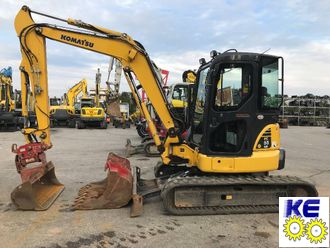 22M-54-24260 Cтекло двери нижнее KOMATSU PC-55MR