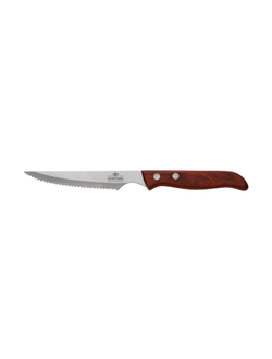 Нож для стейка 115 мм Wood Line Luxstahl [HX-KK069-A]