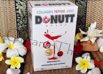 Купить Donutt коллаген пептид 4500 (вишня) в порошке, узнать отзывы, инструкция по применению
