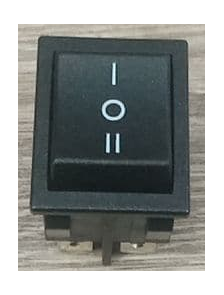 Клавишный выключатель SR13C2 Black