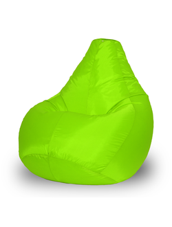 Кресло мешок груша OXFORD XL салатовый люмин.