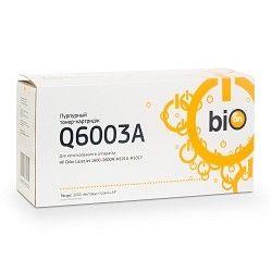 Bion Q6003A Картридж для HP Color LaserJet 1600/2600N/M1015/M1017, пурпурный 2000 Стр