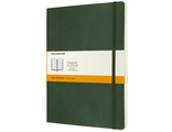 Блокнот "Classic Soft" (в линейку), ХLarge, зеленый