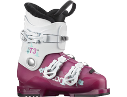 Ботинки горнолыжные SALOMON T3 RT Girly rose violet transluc white L40574000