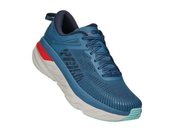 Кроссовки мужские Hoka Bondi 7 WIDE Real Teal/Outer Space 1110530-RTOS (Размеры:  USm 9 2E-27cm)