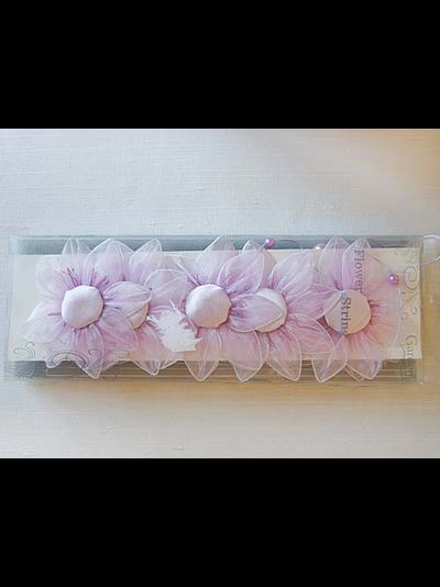 Арт. 535595. Декоративная нить "Цветы"