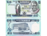 Замбия 10 квача 1980-88 гг.