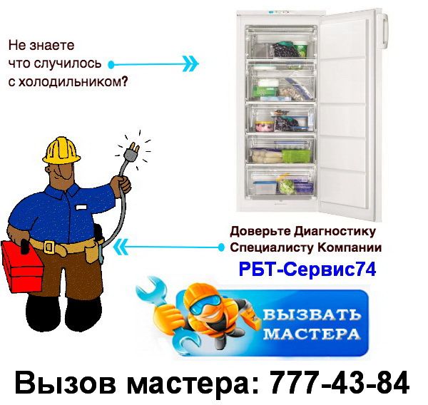 Ремонт холодильников Бирюса в Челябинске