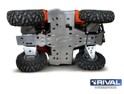 Защита ATV Rival 444.6711.2 для STELS 800 Dinli  2011- (Алюминий) (1230*840*150)