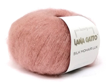 Розовое дерево арт.14393 Silk Mohair Lux 78% супер кид мохер 14% шелк 4% люрекс 25г/210м