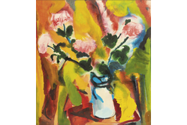 «Хризантемы», 1977-1979 г., холст, масло, 93х85