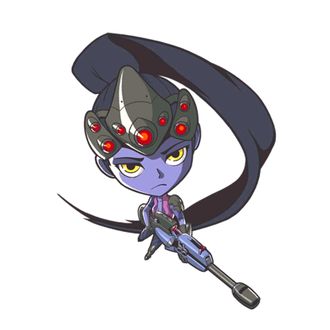 Наклейка Widowmaker