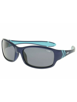 Детские солнцезащитные очки Goggle FLEXI E964-1 синие поляризационные