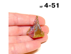 Висмут выращенный (кристалл) №4-51: 13,3г - 26*19*16мм