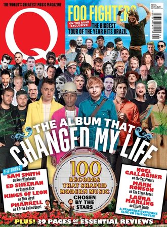 Q Magazine April 2015 The Album That Changed My Life, Иностранные журналы в Москве, Intpressshop