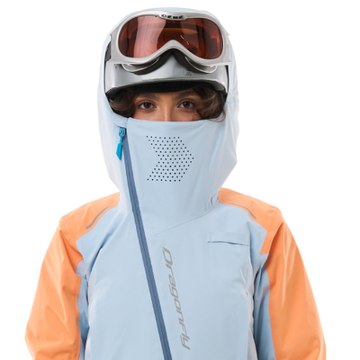 Комбинезон DRAGONFLY Gravity 2.0 WOMAN LIGHT BLUE-MOCK ORANGE 250250-25-146