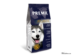 Premil ATLANTIC  Премил Атлантик корм гипоаллергенный для собак всех пород,  с тунцом и рисом 15 кг.