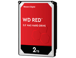 Жесткий диск 2000 Gb Western Digital WD20EFZX, 3.5", 128Mb, SATA III, Red Plus